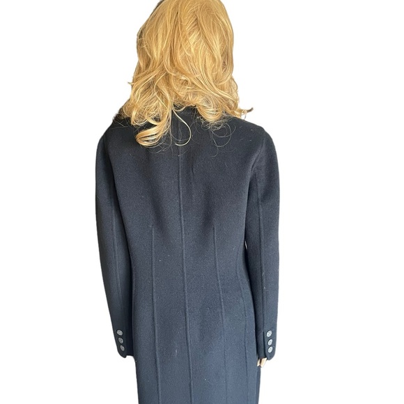 ST.JOHN
SEWN BY HAND wool black large coat size 10 - Picture 3 of 16
